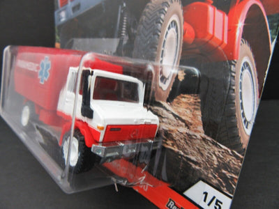 Hot Wheels ~ Back Country PARAMEDIC ~ 1988 Mercedes Unimog U1300  ~ 1:64 Scale