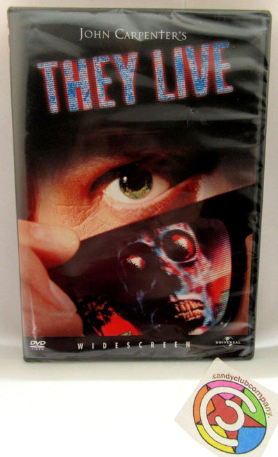 They Live ~ John Carpenter's ~ 1988 ~ Roddy Piper ~ Sci-fi Horror ~ DVD Movie