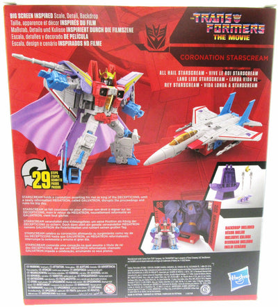 Coronation Starscream 86-12 ~ Transformers ~ Studio Series ~ Hasbro