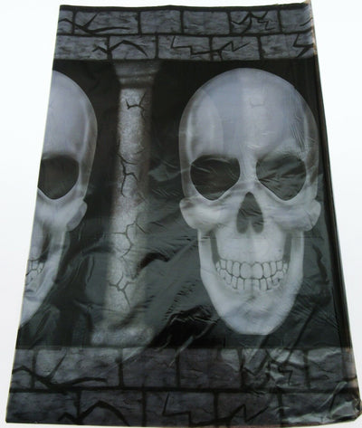 Halloween Wall Border ~ Skull & Pillar 12" x25 ft Frise Murale Spooky Decor