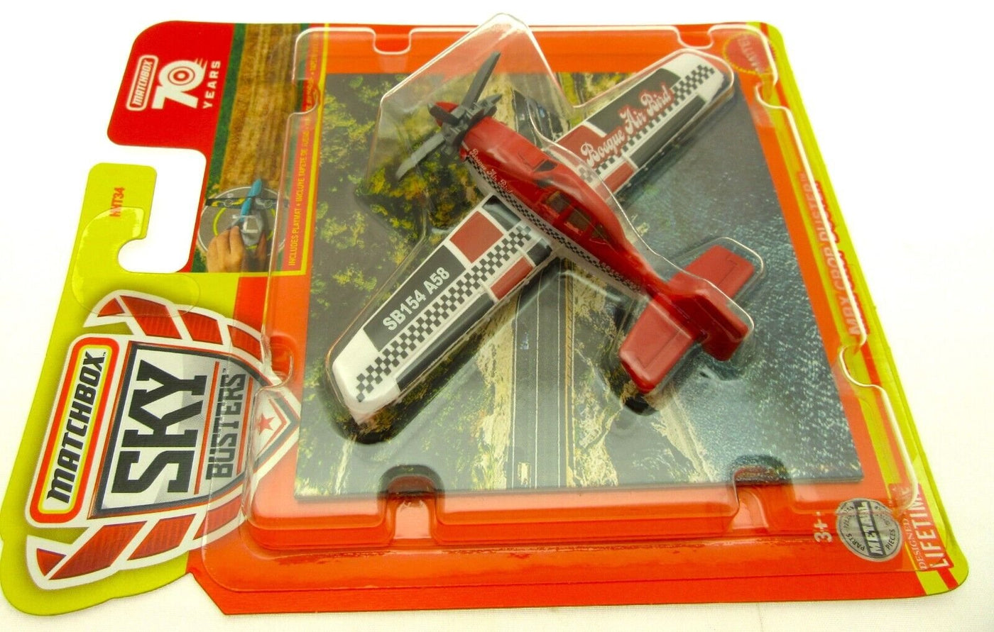 Matchbox Sky Busters Crop Duster ~ Die Cast Plane