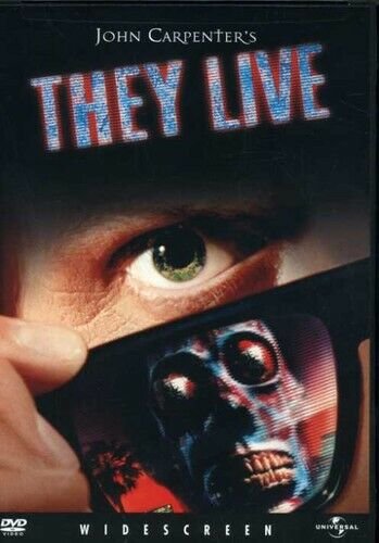 They Live ~ John Carpenter's ~ 1988 ~ Roddy Piper ~ Sci-fi Horror ~ DVD Movie