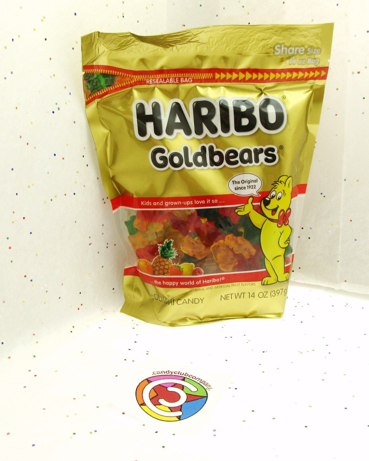 Haribo Goldbears Original Gummy Bears Bag, 28.8 oz
