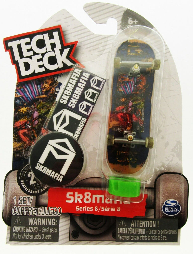 TECH DECK FINGERBOARD SKATE DE DEDO - Sk8 Mafia - JD Skate Shop