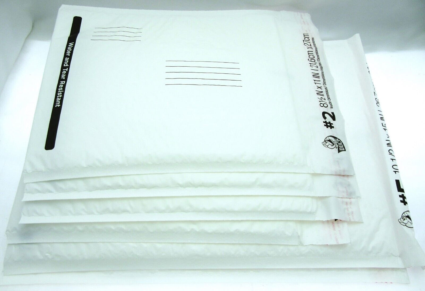 Padded Mailer Envelopes 8.5 x 11 and 10.5 x 15