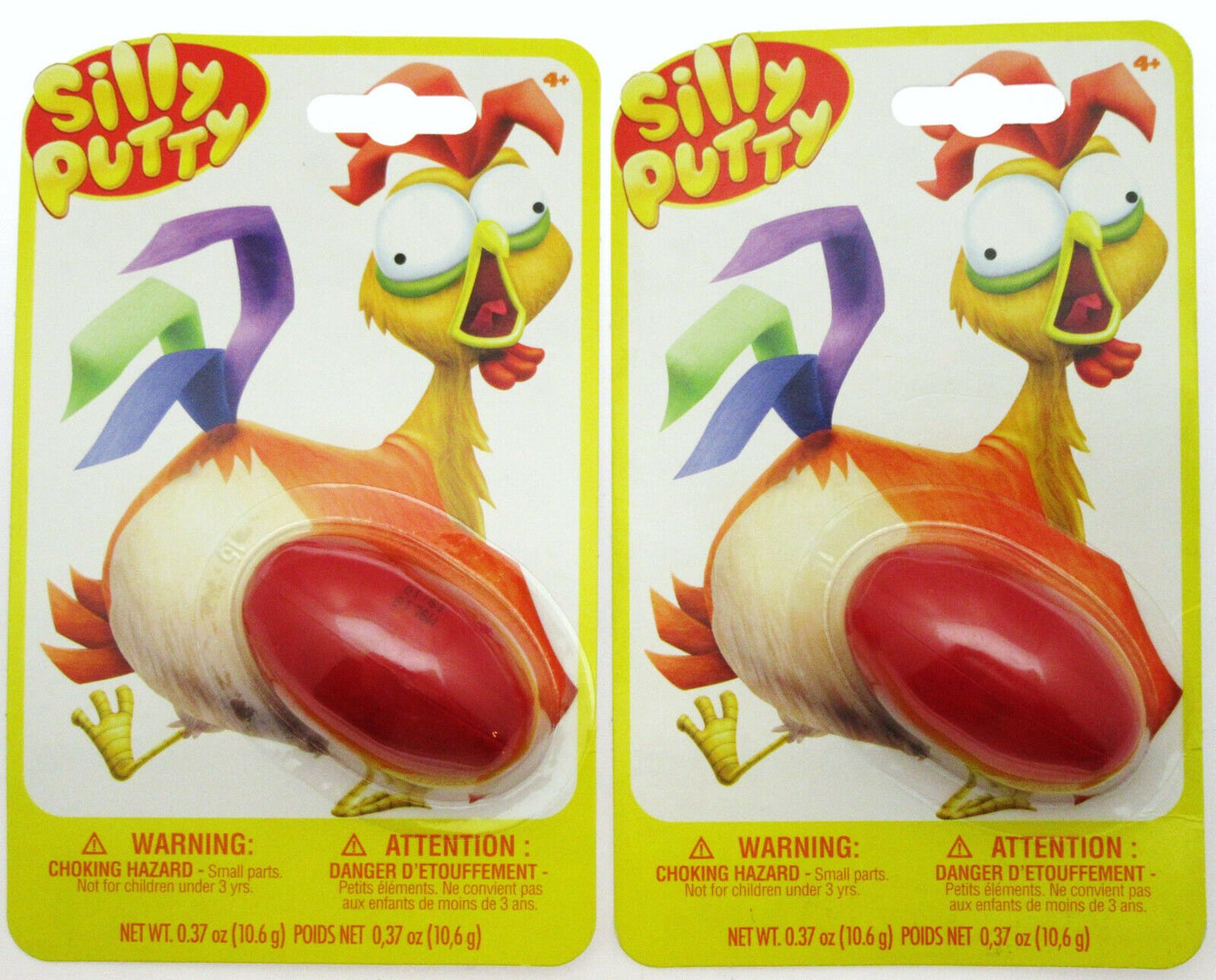 Silly Putty ~ Fun ~ Nostalgic Toy ~ Lot of 2 (Plus)