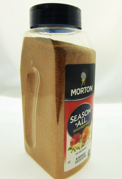 Morton Season All Seasoned Salt ~ No MSG ~ 35 oz ~ Mortons