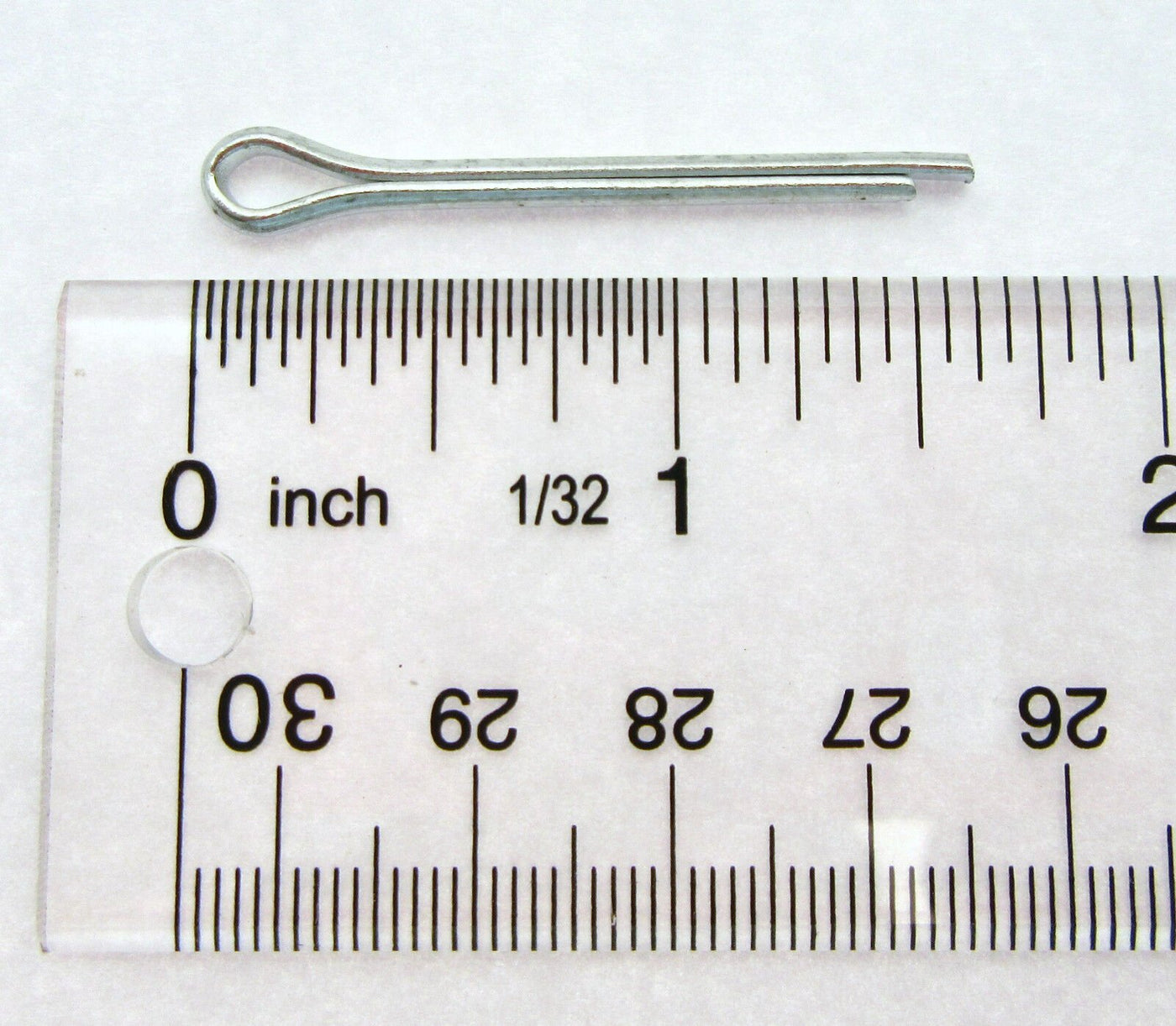 Cotter Split Pin ~ 1/8 inch x 1 1/4 inch ~ Extra Long ~ Zinc Plated ~ 2 Pack