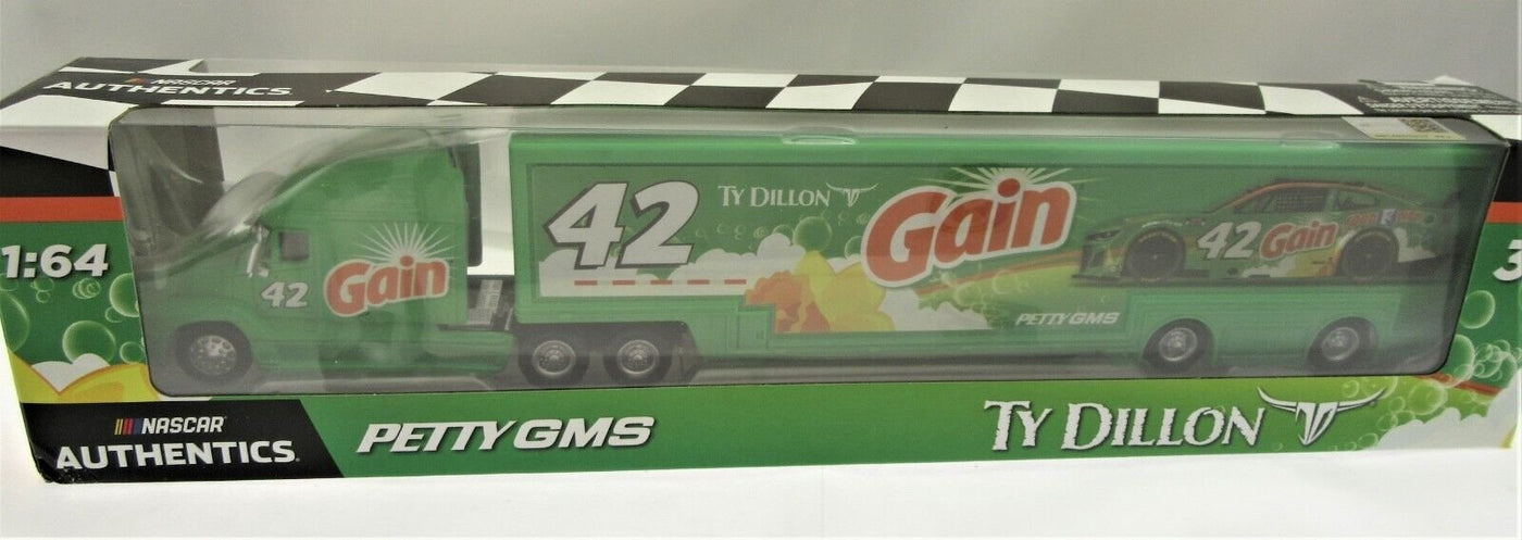 Ty Dillon Gain 42 Tractor Trailer NASCAR Authentics Die Cast